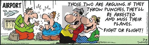 Frank and Ernest on Wednesday July 4, 2018 Comic Strip