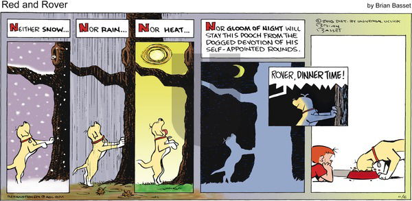 Red and Rover on Sunday November 6, 2016 Comic Strip
