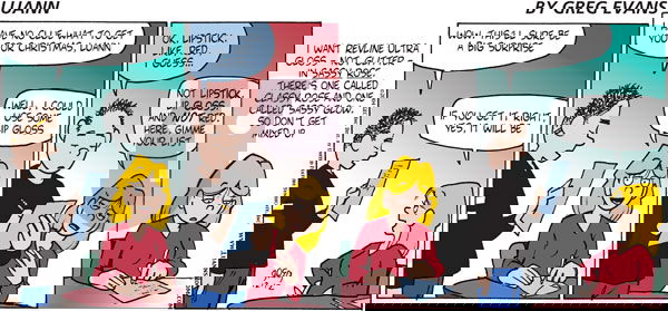 Luann on Sunday December 12, 2004 Comic Strip