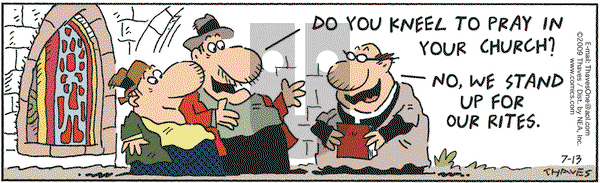 Frank and Ernest on Monday July 13, 2009 Comic Strip