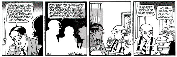 Doonesbury on Thursday December 19, 1996 Comic Strip