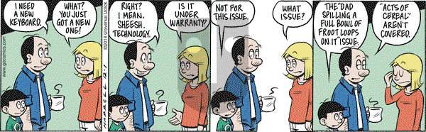 Adam@Home on Monday December 1, 2014 Comic Strip