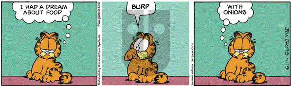 Garfield on Monday April 19, 2004 Comic Strip