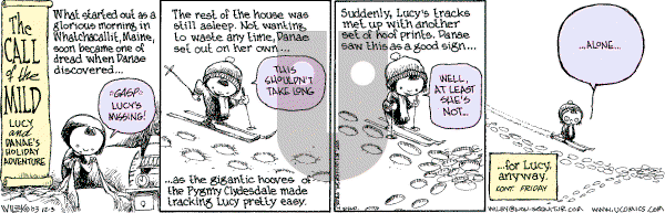 Non Sequitur on Wednesday December 3, 2003 Comic Strip