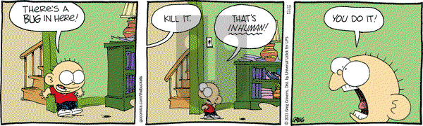 The Buckets on Monday October 21, 2013 Comic Strip