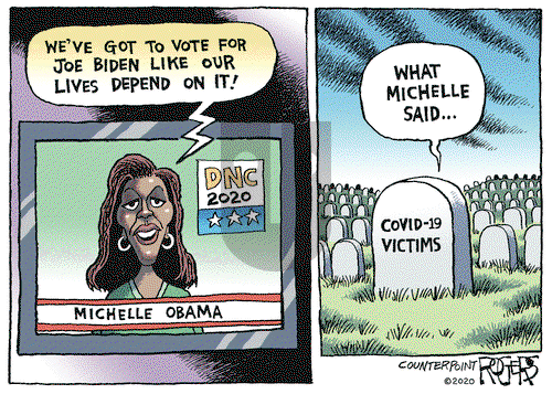 Rob Rogers on Friday August 21, 2020 Comic Strip