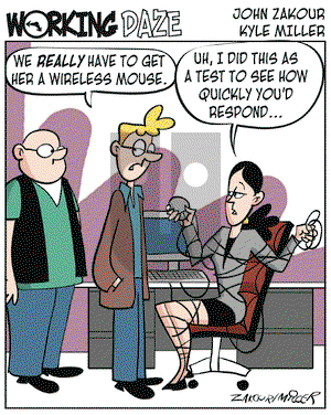 Working Daze on Saturday October 15, 2005 Comic Strip