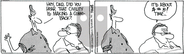 The Buckets on Tuesday August 4, 1998 Comic Strip
