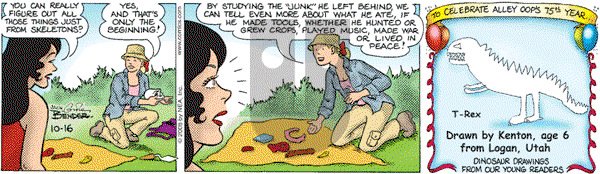 Alley Oop on Thursday October 16, 2008 Comic Strip