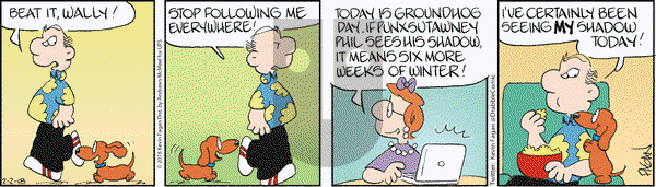 Drabble on Friday February 2, 2018 Comic Strip