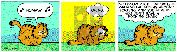 Garfield on Wednesday August 10, 1983 Comic Strip