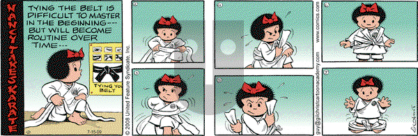 Nancy on Wednesday July 15, 2009 Comic Strip