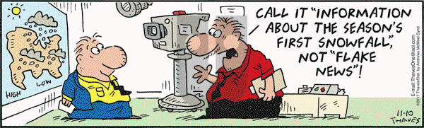Frank and Ernest on Friday November 10, 2017 Comic Strip