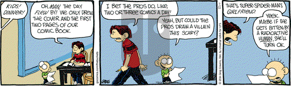 The Buckets on Saturday July 12, 2014 Comic Strip
