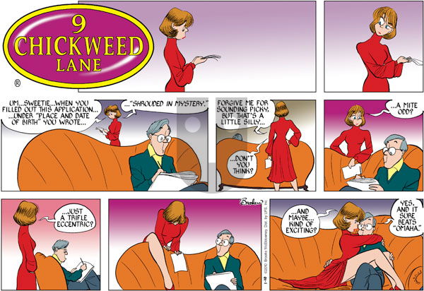9 Chickweed Lane on Sunday January 10, 2010 Comic Strip
