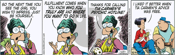 Baldo on Wednesday October 4, 2000 Comic Strip