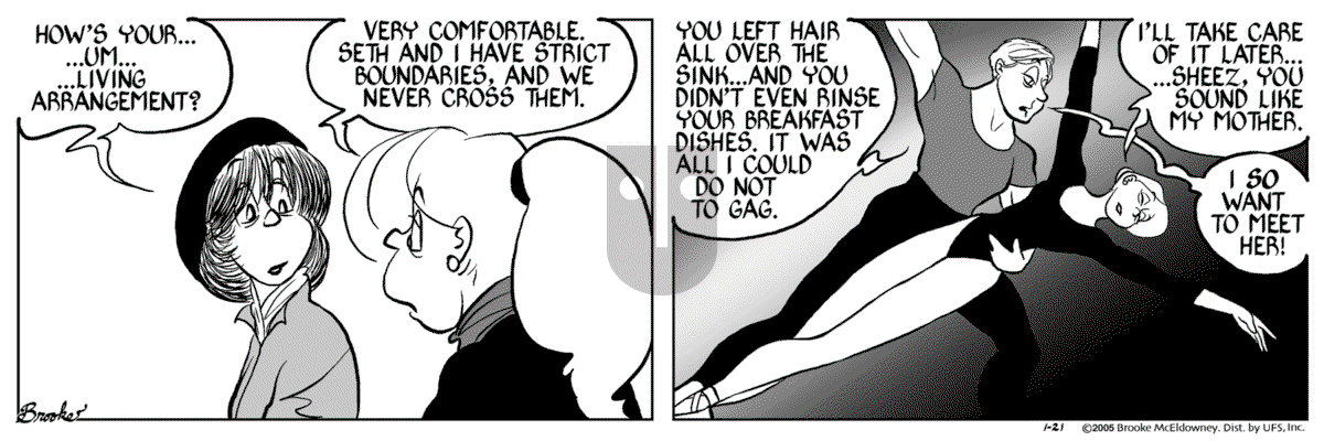 9 Chickweed Lane - Friday January 21, 2005 Comic Strip