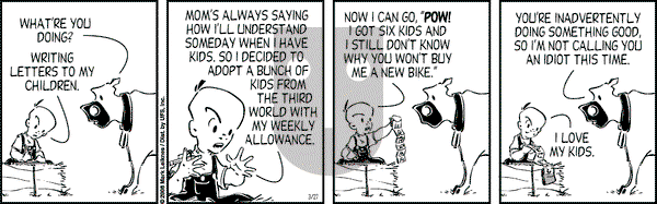 Cow and Boy Classics - Thursday March 27, 2008 Comic Strip