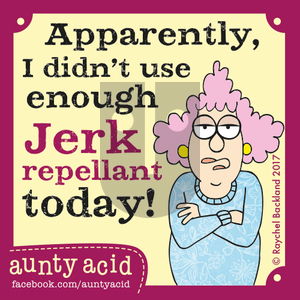 Aunty Acid on Saturday April 22, 2017 Comic Strip