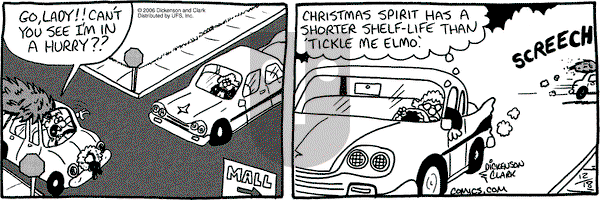 Lola on Monday December 18, 2006 Comic Strip