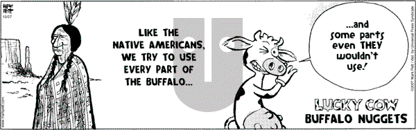 Lucky Cow on Saturday October 27, 2007 Comic Strip