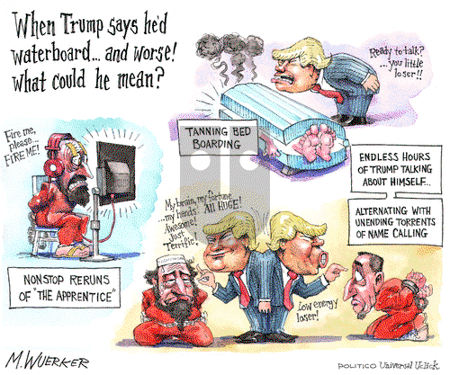 Matt Wuerker on Wednesday March 23, 2016 Comic Strip