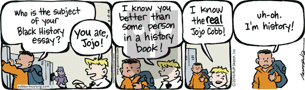 JumpStart on Monday February 8, 2016 Comic Strip