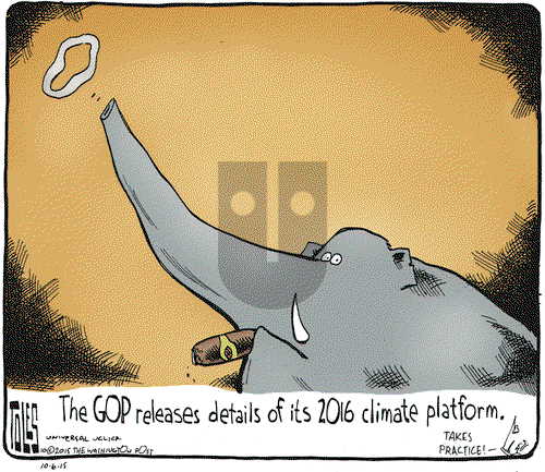 Tom Toles on Tuesday October 6, 2015 Comic Strip
