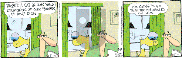 The Duplex on Tuesday September 13, 2005 Comic Strip