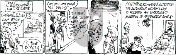 The Elderberries on Wednesday April 6, 2005 Comic Strip