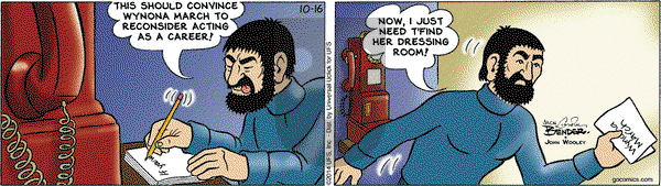 Alley Oop on Thursday October 16, 2014 Comic Strip