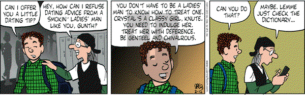 Luann on Saturday February 12, 2011 Comic Strip