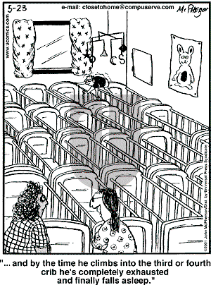 Close to Home - Wednesday May 23, 2001 Comic Strip