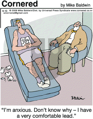 Cornered on Thursday September 10, 2009 Comic Strip