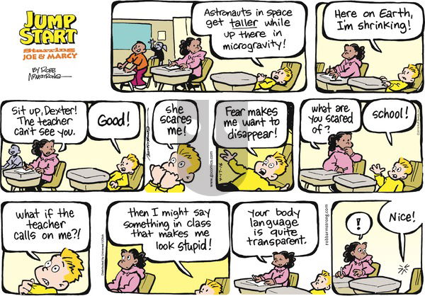 JumpStart on Sunday April 17, 2016 Comic Strip