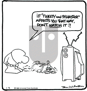 Ziggy - Saturday January 9, 1988 Comic Strip