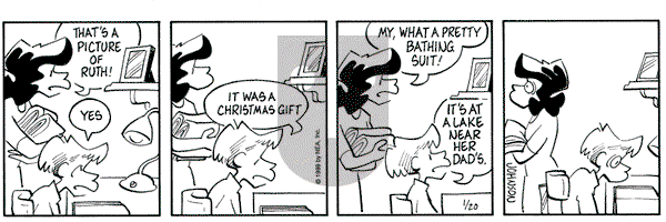 Arlo and Janis on Tuesday January 20, 1998 Comic Strip