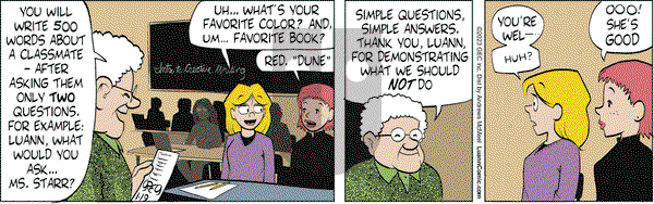 Luann - Thursday January 19, 2023 Comic Strip