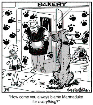 Marmaduke on Thursday August 31, 2006 Comic Strip