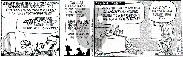 Over the Hedge on Wednesday November 12, 2003 Comic Strip