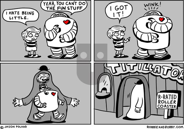 Robbie and Bobby on Sunday April 20, 2025 Comic Strip