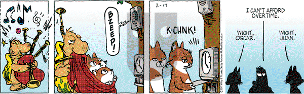Over the Hedge on Friday February 17, 2017 Comic Strip