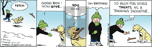 Red and Rover on Tuesday January 24, 2017 Comic Strip