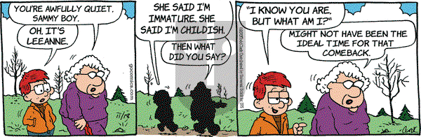 Lola on Monday November 18, 2013 Comic Strip