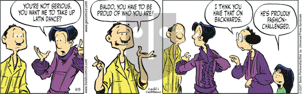 Baldo on Wednesday September 5, 2007 Comic Strip