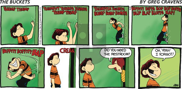 The Buckets on Sunday June 2, 2013 Comic Strip