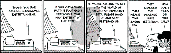 FoxTrot - Wednesday October 25, 2006 Comic Strip