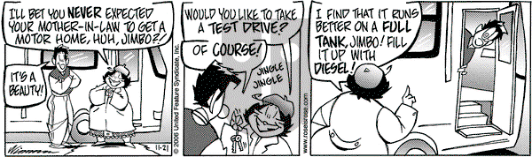 Rose is Rose on Tuesday November 21, 2006 Comic Strip