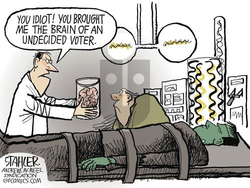 Jeff Stahler on Sunday October 18, 2020 Comic Strip