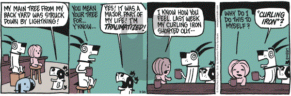 Pooch Cafe on Wednesday March 30, 2005 Comic Strip